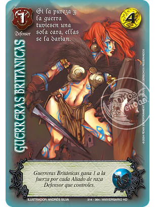 Guerreras Britanicas (HD Aniversario - Vasalla)