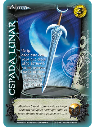 Espada Lunar (HD Aniversario - Real)