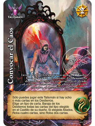 Convocar el Caos (Bestiarium - Promocional)