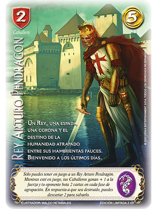 Rey Arturo Pendragon (Kit Zombies)