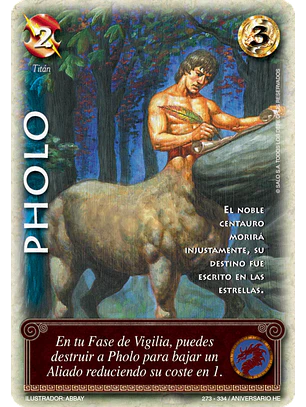 Pholo (HELENICA ANIV - Vasalla)