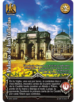 Palacio de las Tullerías (Napoleón - VC Foil)
