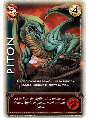 Pitón (HELENICA ANIV - Cortesana)