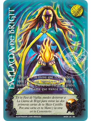 La llama de Brigit (AHDX - Luz Esmeralda)