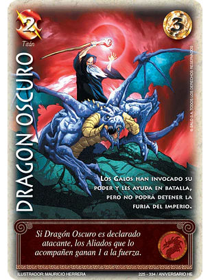 Dragón Oscuro (HELENICA ANIV - Cortesana)
