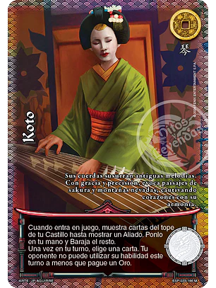 Koto (Esp.Samurai - MR)