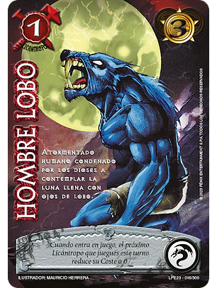 Hombre Lobo (LPE3.0 - UR)