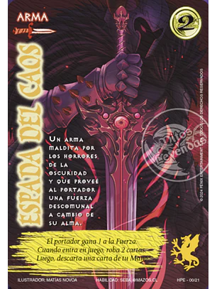 Espada del Caos (VDLN - Buy a box)