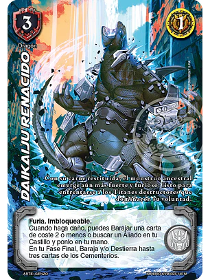 Daikaiju Renacido (KVM - Mega Real)