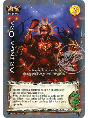 Aringa Ora (MRN - Rework)