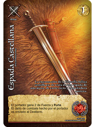 Espada Castellana (CID - VC Foil)