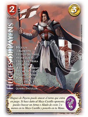 Hugues de Paynes (Kit Racial 2024 - Foil)