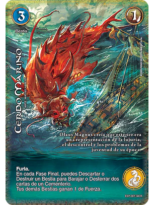 Cerdo marino (EXP - Real)