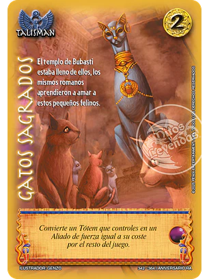 Gatos sagrados (Rework) (Aniversario de Ra - Vasalla)
