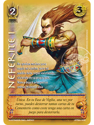 Neferite I (LBPB24 - Arte Alternativo)