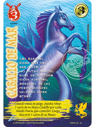 Caballo de mar (Kit Racial Faerie 2025)