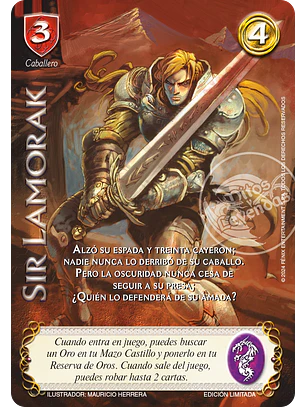 Sir Lamorak (LBPB24 - Foil Lluvia)