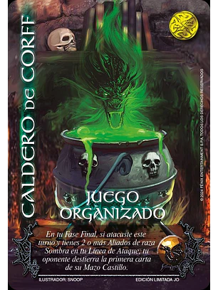 Caldero de Corff (Juego Organizado)