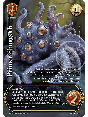Primer Shoggoth (ONY - VC Foil)
