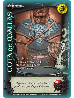 Cota de Mallas (HD Aniversario - Cortesana)