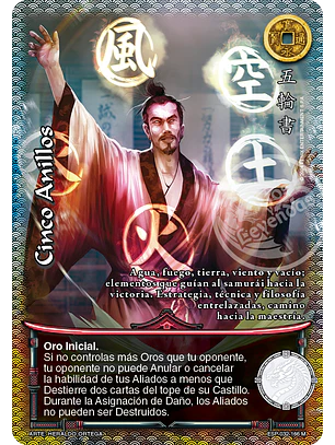 Cinco Anillos (Esp.Samurai - MR)