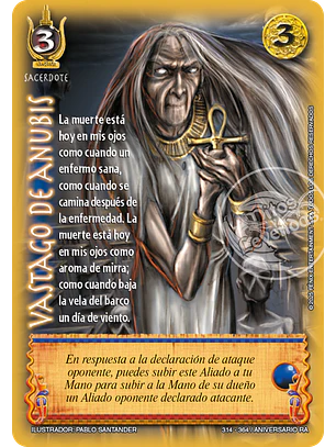 Vastago de Anubis (Aniversario de Ra - Vasalla)