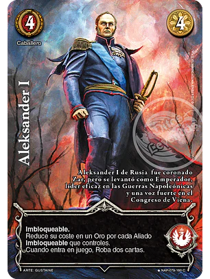 Aleksander I (Napoleón - VC Foil)