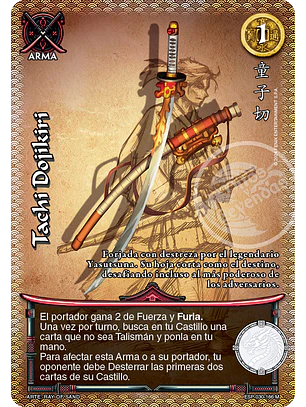 Tachi Dojikiri (Esp.Samurai - MR)