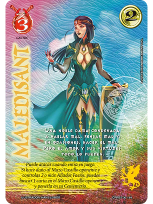Maledisant (Kit Racial Faerie 2025)