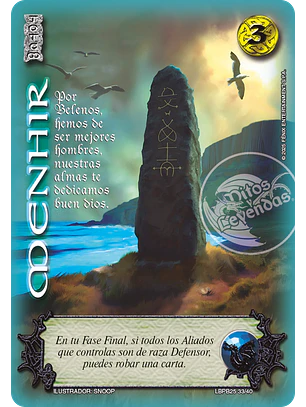 Menhir (LBPB25 - Arte Alternativo)