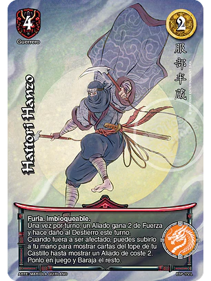 Hattori Hanzo (Esp.Samurai - Legendaria)