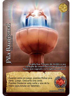 Pila Bautismal (CID - VC Foil)