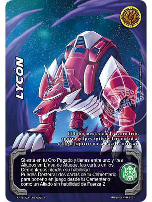 Lycón (Kit Metalfmorfo)