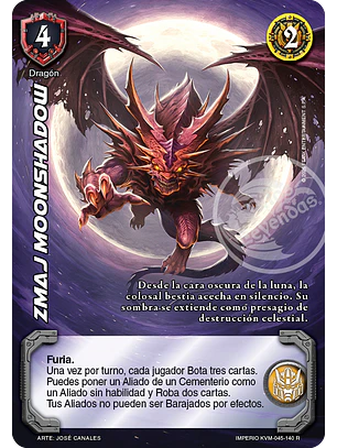 Zmaj Moonshadow (KVM - Reales)