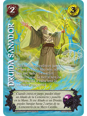 Druida Sanador (LBPB25 - Arte Alternativo)