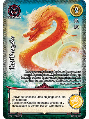 Koi Dragón (Esp.Samurai - Real)