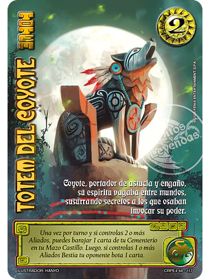 Tótem del Coyote (Kit Racial Bestia 2025)