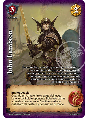 John Lambton (Bestiarium - Cortesana)