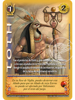 Toth (Aniversario de Ra - Cortesana)