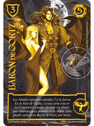 Baron De Gortz (LBPB25 - secreta dorada)