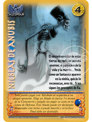 Nieblas de Anubis (Aniversario de Ra - Vasalla)