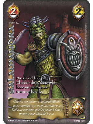 Salamandra (CRPE2 - Bestia)