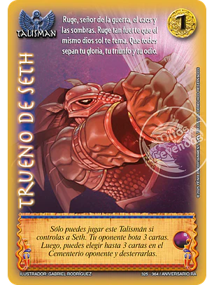 Trueno de Seth (Rework) (Aniversario de Ra - Vasalla)