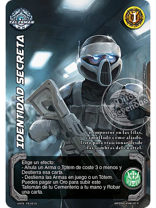Identidad Secreta (Kit Metalfmorfo)