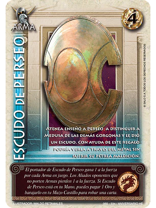 Escudo de Perseo (Helénica Aniv - MR)
