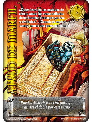 Ataud de Marfil