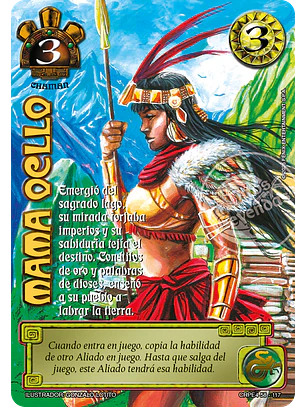 Mama Ocllo (Kit Racial Chamán 2025)