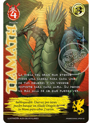 Tiamath (LPE25 - Arte Alternativo)