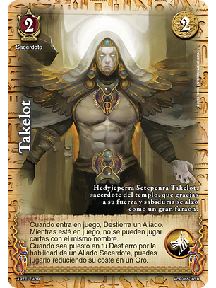 Takelot (La Venganza de Horus - Real)