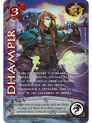 Dhampir (Kit Racial Cazador 2025)